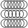 sourcing map 10 Pcs Metric Nitrile Rubber O-Rings Seal Rubber