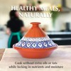Kamsah Tagine Pot for Cooking and Flavor Enrichment - Medium