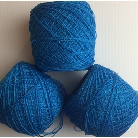 Crystal Lace yarn. Colors 030. Acrylic/Rayon.900 yards per ball.1 lot of 3.