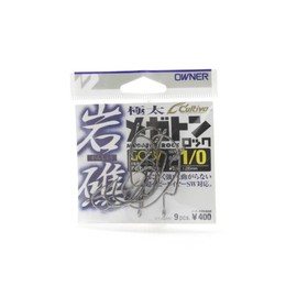 OWNER 11671 Single Hook GO-37 Reef Megaton Lock Hook No. 1/0