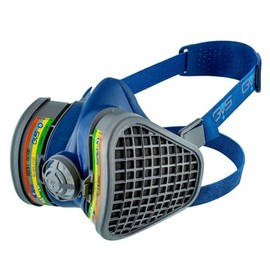 GVS SPR488 Elipse Mask with Interchangeable ABEK1 Filters for Multiple Gases and Vapour, M/L