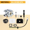 MOTOALL 584901401 Carburetor 76401601 577851501 Kits for Husqvarna 525L 525LS