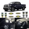 AUTOGINE Super Bright 6000K White LED Interior Light Bulbs Kit