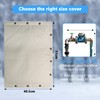 Insulated Backflow Preventer Cover Winter Freeze Protection for Sprinkler Valve,