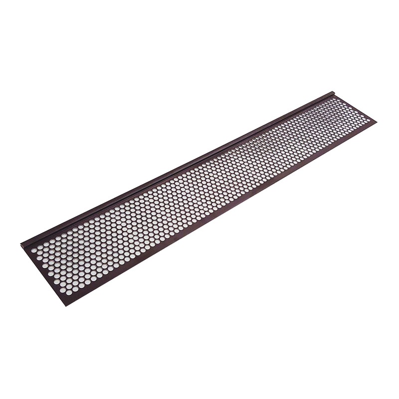 Frost King Snap-in Vinyl Gutter Screen, Brown, 10-Pack