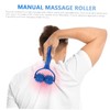 Baluue 3pcs Muscle Relaxer Roller Manual Massaging Tool for Neck