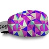 GogglesCover: Protective ski and snowboard goggles cover, geo diamonds design