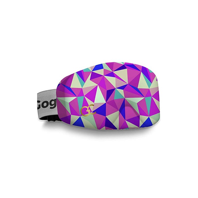 GogglesCover: Protective ski and snowboard goggles cover, geo diamonds design