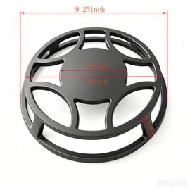 CKZYHHJ Heavy-Duty Cast Iron Heat Diffuser for Gas Stove, 9.25"