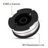 30ft 0.065Inch String Trimmer Replacement Spool Set, Weed Eater Spool