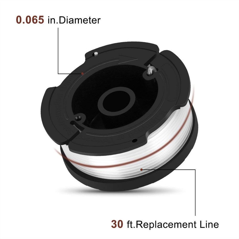 30ft 0.065Inch String Trimmer Replacement Spool Set, Weed Eater Spool