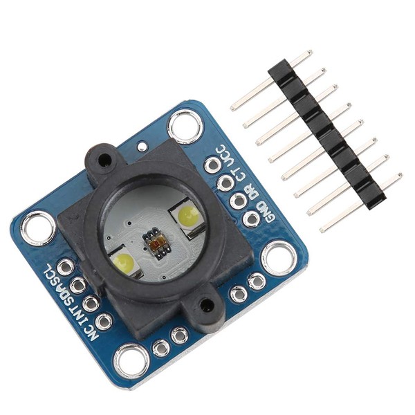 Color Recognition Module TCS34725 Light Color Sensor Circuit Board Adjustable LED Electrical Accessories