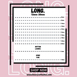 BABYPHAT: DIY CLUSTER LASH EXTENSION KIT by HEAVYSET. Eyelash Extension Accessories & Lash Bond & Seal - Lengths: 12mm-20mm, Color: Natural black