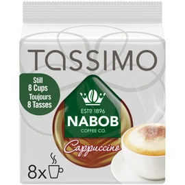Nabob Tassimo Cappuccino Coffee Single Serve T-Discs, 263g