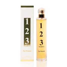 Unbranded 123 Degrees for Women, Eau de Parfum Natural Spray Fragrance - Warm Sweet Scents