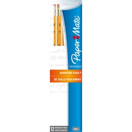 Paper Mate Canadiana Pencil, Classic Wood Pencil № 2, Box of 12, HB (7364022420)