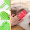 YuJianShengHong 4Pcs 2-in-1 Cat Self Groomer, Scratcher Adjustable Cat Massager,