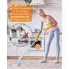 Genew Electric Scrubtastic Rechargeable Cordless Spin Scrubber 6 Head Car