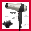 Secadora de cabello RevlonFast Flawless Drying RV473CP1 gris y negra
