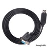 USB to RS-232 DB9 Female 9 Pin Null Modem Rollover