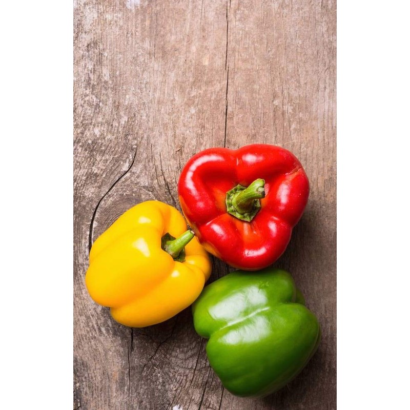 KIRA SEEDS - Sweet Bell Pepper Rainbow Mix - Heirloom