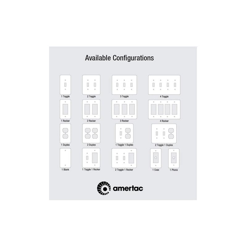 Brass 2-Gang Toggle Wall Plate