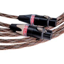 Better Cables BETTERCABLES.COM Silver Serpent Snake Edition Balanced XLR Audiophile Audio Cables (Pair - 2 Cables) - High-End, High-Performance, Silver/Copper Hybrid, Low-Capacitance - 1.5 Feet