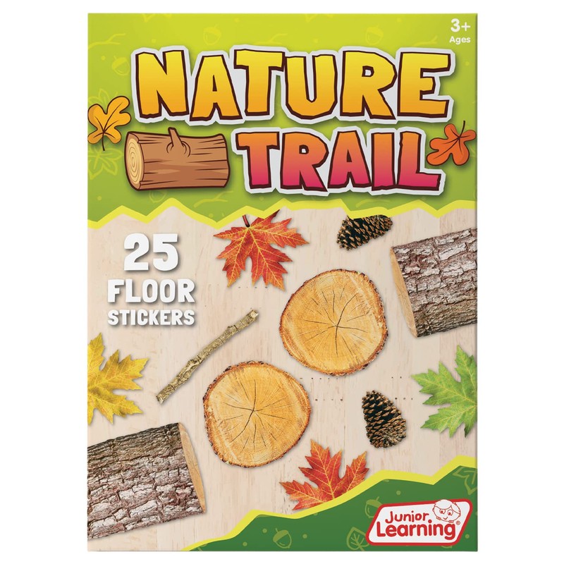 Junior Learning JL655 Nature Trail Stickers,Multi