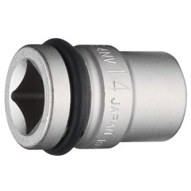 Tone HP4NV-14 Impact Socket 0.5 inch (12.7 mm) (1/2 mm), Double Side Width 0.6 inch (14 mm)