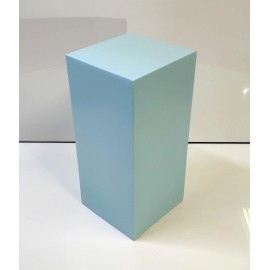 Unbranded 36" Tall BABY BLUE Display Pedestal Stand Riser Column Pillar -  Shower Parties