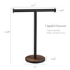 BCOZLUX Towel Holder Stand, Countertop Hand Towel Stand for Bathroom