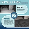 Flat Face Cargo Liner Rear Trunk Mat Trunk Cargo Luggage