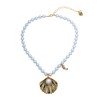 Betsey Shell Pendant Necklace