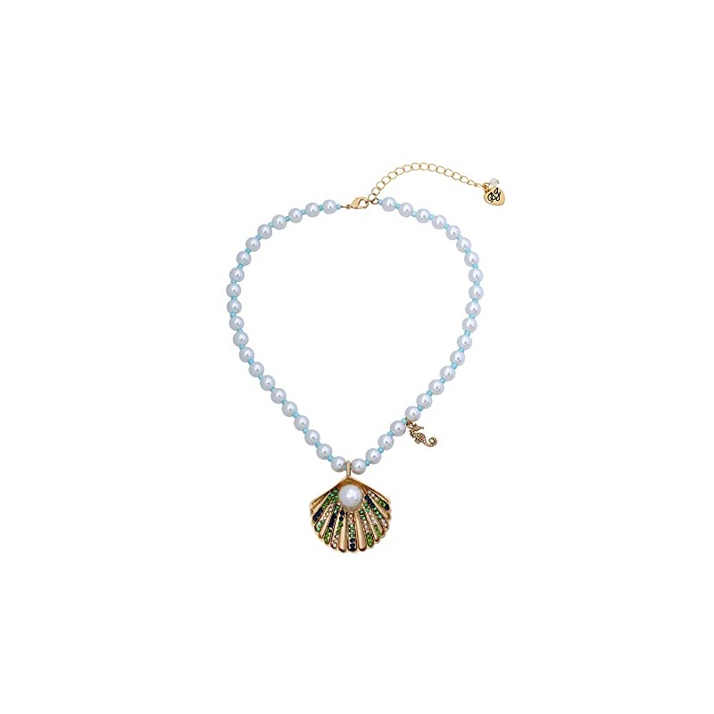 Betsey Shell Pendant Necklace