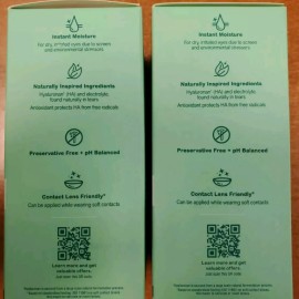 Bausch + Lomb 2 Pk: Biotrue Hydration Boost Eye Drop 30 Single Dose Vials ea Exp. 11/30/24 W7B