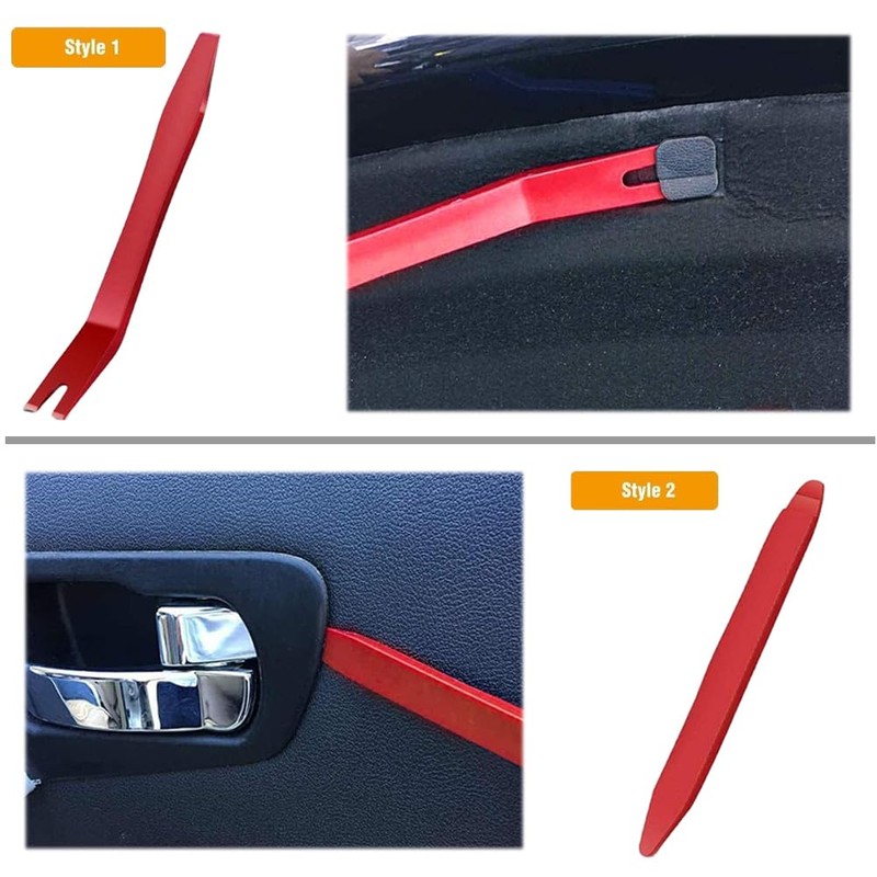 ToBeBold Interior Stripping, Inner Lining, Peel Off Panel, Clip Clamp