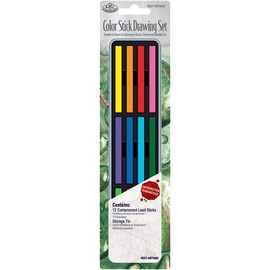 Royal & Langnickel Mini Tin Colour Stick Drawing Art Set