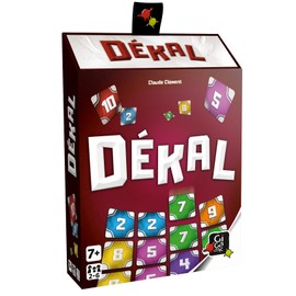 GIGAMIC DEKAL - Board Game - Board Game with the Mechanics of Teasing - An Addictive Game for All Levels - from 2 to 6 Players - from 7 Years