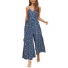 LAISHEN Jumpsuits for Women Casual Dressy 2023 Wide Leg Floral