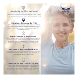 WOMENS ADAPTOGEN ESSENTIALS 200 capsulas (1500mg por porcion) con Adaptogenos Schisandra, Shatavari, Reishi, Maca, Women Hormo-Balance by Eternal Nutrition