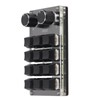 Programmable Macro Keyboard 2 Knobs Blue Switch Black 12 Keys
