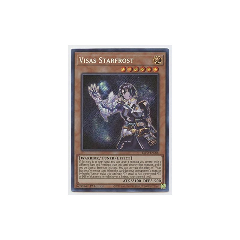 Visas Starfrost - DIFO-EN008 - Secret Rare - 1st Edition