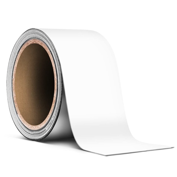 VViViD White Matte Air-Release Adhesive Vinyl Pinstripe Tape Roll (2