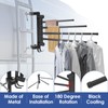 AshKiz RV Clothes Drying Rack, RV Ladder Clothes Drying Rack,