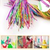 Scoobies Strings, 120 Pcs Scoubidou Strings, Plastic Lacing Cord Gimp