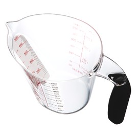 Kai KAI KITCHIN DH8128 Measuring Cup, Measuring Cup, Wide Opening, Easy to Clean, 20.3 fl oz (600 ml), Dishwasher Safe, Made in Japan