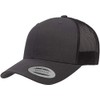 Yupoong YP Classics Retro Trucker Cap, Charcoal, OSFA