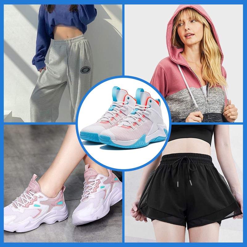 30PCS Drawstring Cords Replacement Drawstrings, 57 Inch Replacement Drawstring with