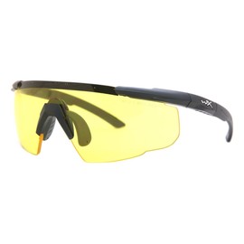 Wiley X Saber Advanced Glasses Pale Yellow Lens Matte Black Frame