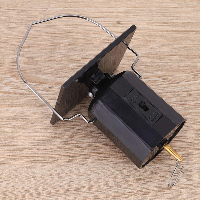 TOPINCN Wind Spinner Motor Solar Powered Mobile Rotating, Solar Powered
